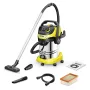 Kärcher WD 6 P S V-30/6/22/T Slapjās un sausās tīrīšanas putekļsūcējs 30L 1300W Melns, Nerūsējošais tērauds, Dzeltens