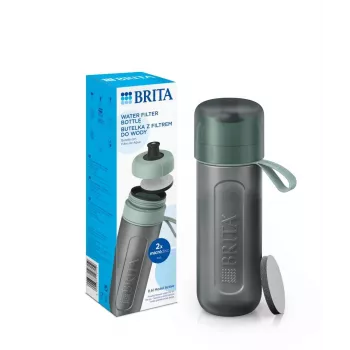 Brita Sporta Ūdens Pudele ar Filtru Active Tumši Zaļa, Zaļa