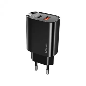 Lādētājs Usams T35 20W PD3 USB-C uz USB ātrās uzlādes adapteris