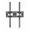 TV sienas stiprinājums Gembird WM-75T-03 37 inch–75 inch (94–190.5 cm), VESA 200×200–400×600, slodze 75 kg, slīpums -10°–5°, melns