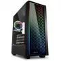 Sharkoon RGB LIT 200 korpuss melns