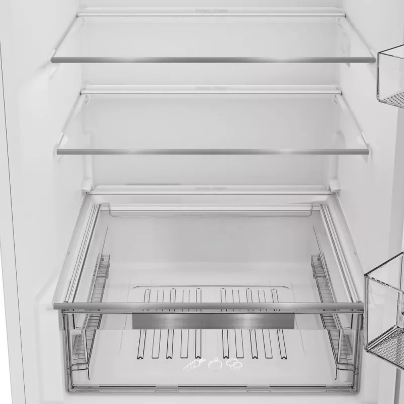 Ledusskapis INDESIT INKS 1401 S4E1, E klase, brīvstāvošs, kombinētais, 202.5 cm, sudrabs