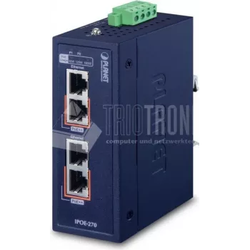 PLANET IPOE-270 tīkla slēdzis ar PoE, 4 RJ-45 porti