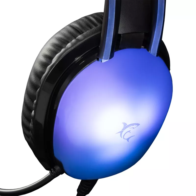 Austiņas White Shark GH-2444 Peacock-2 Melnas