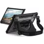 UAG Urban Armor Gear Plasma Handstrap & Kickstand Maciņš | Microsoft Surface Pro 12 collu (1. izdevums) | ledus (caurspīdīgs)/melns | 324023114340