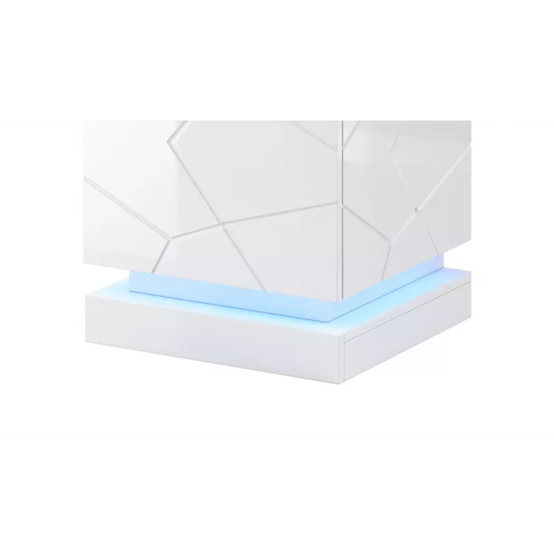 Naktsgaldiņu apgaismojums cama meble QIU, 2 gab., RGB, virsmas montāža, maiņstrāva