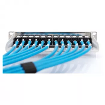DIGITUS CAT 6A U/FTP instalācijas kabelis 305 m, viendzīslu, Cca, Easy Pull Box, zils