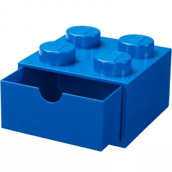 LEGO galda atvilktne 4, glabāšanas kaste Zila, kniedes