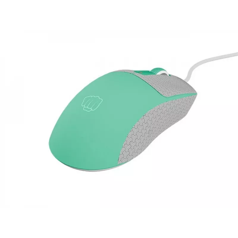 FURY TANTO T4 12000DPI RGB spēļu pele piparmētru krāsā, programmējama