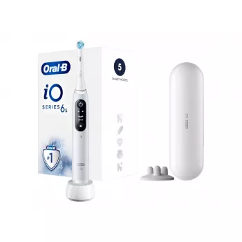 Braun Oral-B iO6 Series elektriskā zobu birste balta