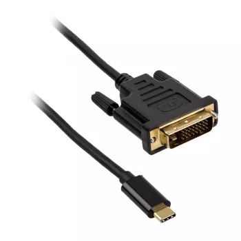 DVI-D kabelis Akasa AK-CBCA10-18BK 1.8 m Melns