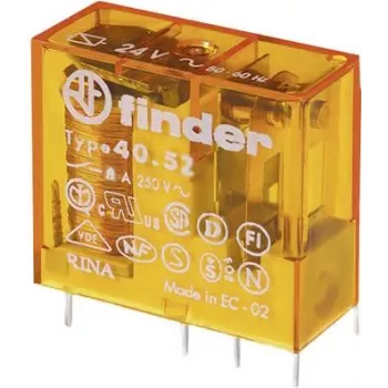 FINDER S.p.A. Spraudņu/PCB relejs 40.52.8.240.0000 (405282400000)