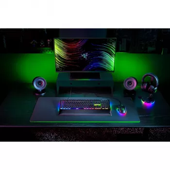 Razer BlackWidow V4 - Dzeltenie Slēdži Lineāri - Mehāniskā Spēļu Tastatūra