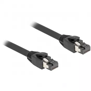 Tīkla kabelis DeLOCK RJ45 Cat.8.1 15m Melns