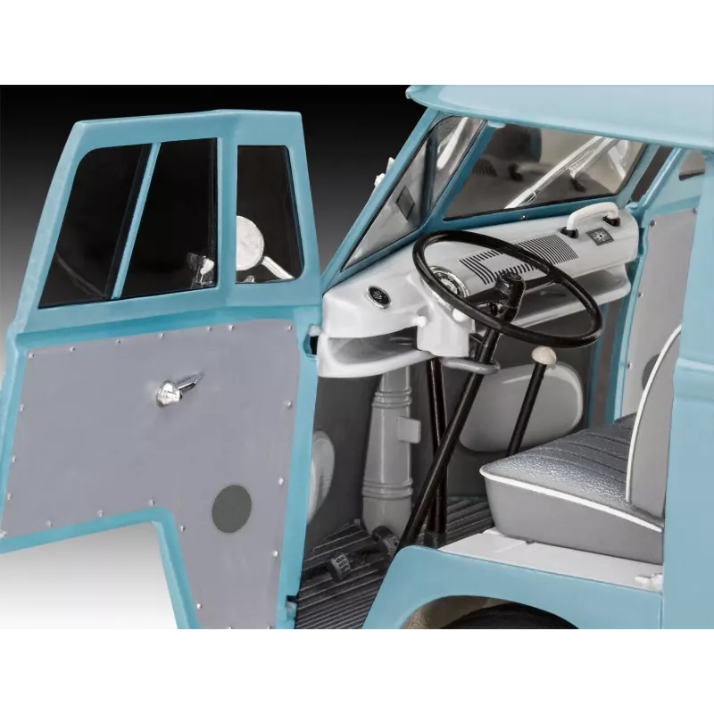 Plastmasas modelis VW T1 Panel Van - Gulf Dekorācija 1/24