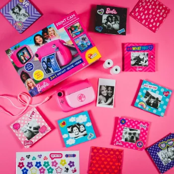 Barbie Print Cam momentānā kamera ar drukāšanu
