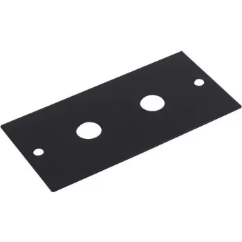 Omnitronic 30050045 statņa paneļa modulis 2U ar 2 jack ligzdām, 44x88 mm
