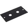 Paneļa plāksne Omnitronic Modul 2HE ar 2x 6,35 mm ligzdām, izgriezums 44x88 mm