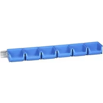 Uzglabāšanas kārbu komplekts allit ProfiPlus 1/7 zilā krāsā, izturīgs līdz -10°C, modelis 457052