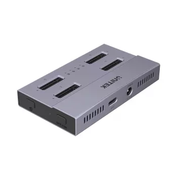 UNITEK USB4 4-bāzes M.2 SSD dokstacija