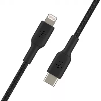 Lightning kabelis Belkin CAA004BT2MBK 2 m Melns