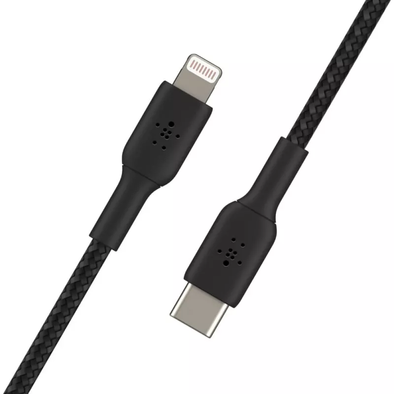 Lightning kabelis Belkin CAA004BT2MBK 2 m Melns