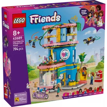 LEGO Friends 42689 Heartlake City Draugu kluba nams