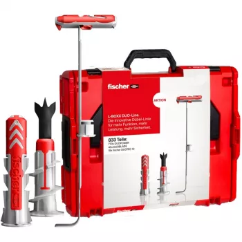 Dībeļu komplekts Fischer L-BOXX 833 gab.
