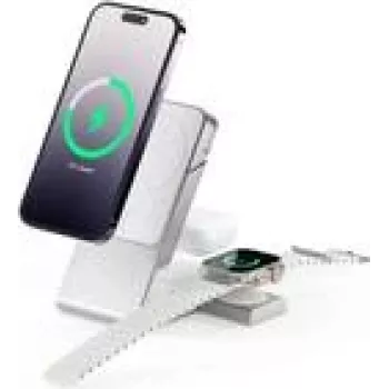 Pārnēsājams lādētājs Alogic Matrix+ 3-in-1 magnētiskais lādētājs Power Bank 10000mAh