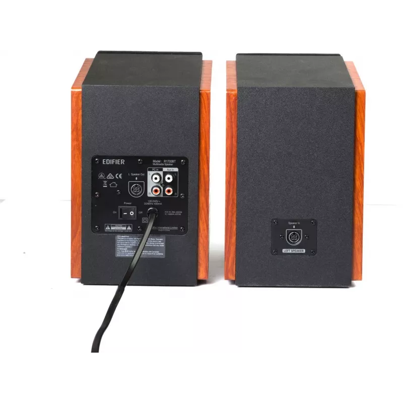 Edifier R1700BTS - Skaļruņu sistēma - Grāmatplauktu - Bezvadu - Bluetooth - 66 W (kopā) (R1700BTS WOOD)