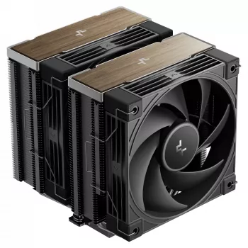 Gaisa dzesētājs DeepCool AK620 G2, 120 mm ventilators, melns