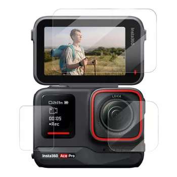 Rūdīta stikla aizsargplēve Telesin S6-FLM-02-TIS Insta360 Ace Pro Ace