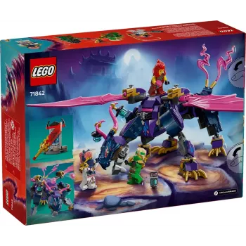 LEGO konstruktors NINJAGO 71842 Rontu – Meistardraķis, 381 gab., 4 minifigūras, 130 mm