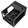 SilverStone SUGO 13 - Galddators - Mini-DTX - bez Barošanas Bloka (AT/PS/2) - Melns - USB/Audio (SST-SG13B-Q)