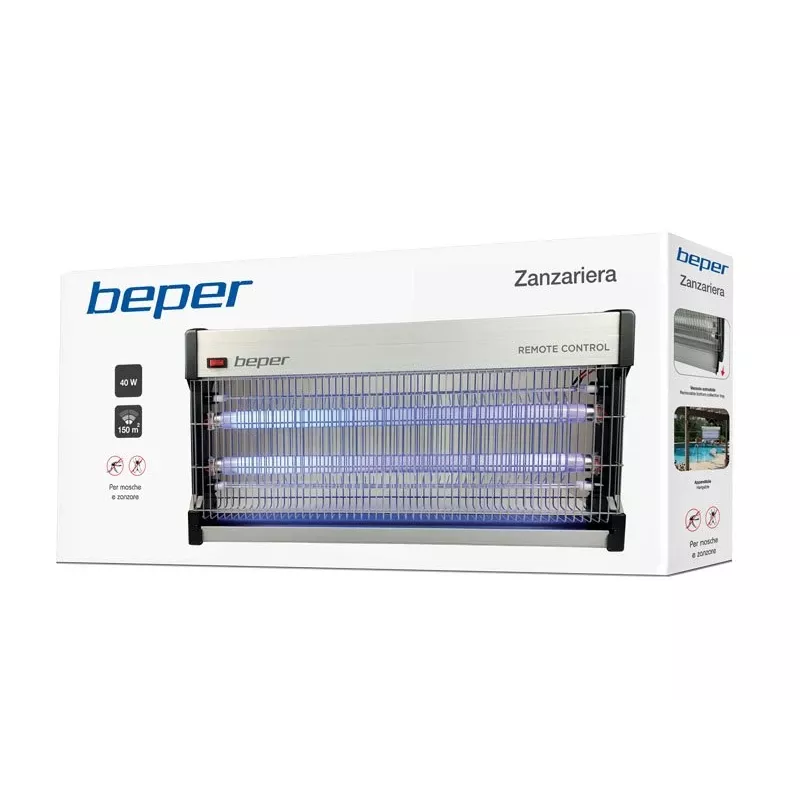 Elektriskā tējkanna Beper VE.702 1.7 L 2200 W, nerūsējošā tērauda sildelements, bezvadu krūze