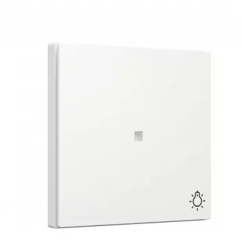 Gira System 55 šūpulis 367403 Pure White (vadība ar simbolu un gaismu)