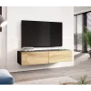 Cama TV stand VIGO 140 30/140/40 Melns/wotan oak