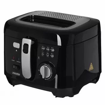 Fritieris Mesko Home MS 4908 viens 2.5 L 1800 W Melns Pelēks
