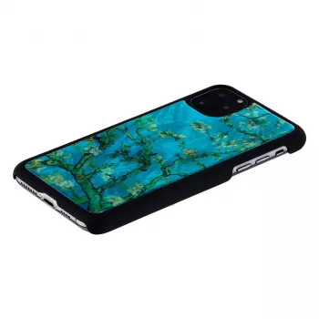 Aizsargmaciņš viedtālrunim iKins iPhone 11 Pro Max — Almond Blossom Black