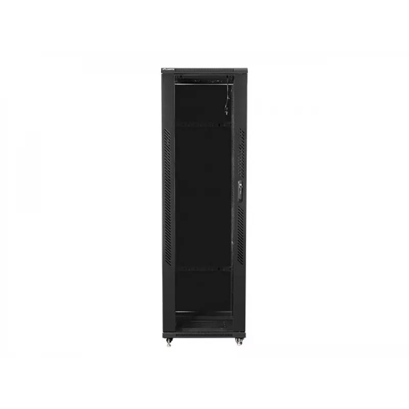 Lanberg FF01-8042-12B brīvi stāvošs 19 inch skapis 42U/800x1000 mm (plakanā iepakojumā) melns