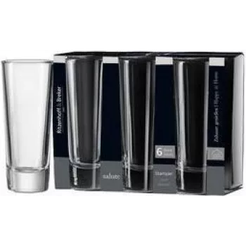 Šotu glāze Ritzenhoff & Breker SALUTE 65 ml, trauku mazgājamā mašīnā droša, augstums 110 mm
