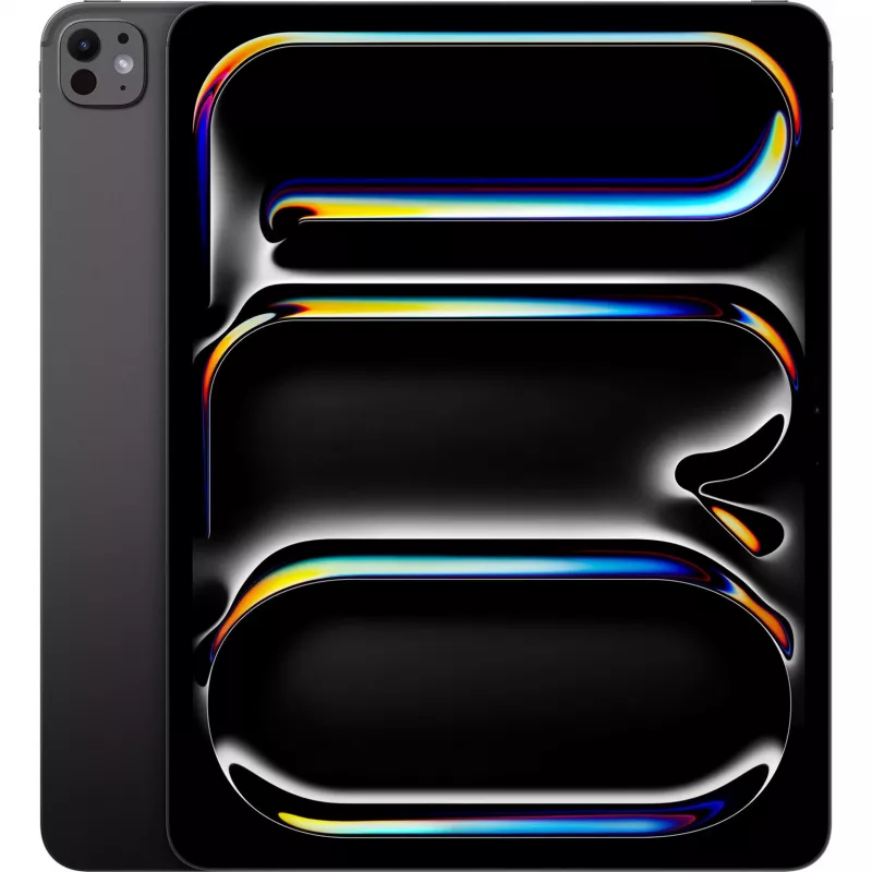 Apple 33 cm (13 collu) iPad Pro Wi-Fi 1TB ar standarta stiklu Space Black [Enerģijas klase G] (MDYN4TY/A)