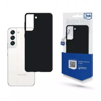 3MK Matt Case Samsung S23 S911 Melns (bojāts iepakojums)