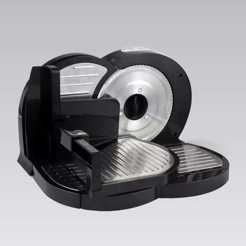 Pārtikas šķēlējs Maestro MR-591 — elektrisks virtuves šķēlējs, modelis MR-591, melns