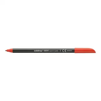 Fineliner Edding 1200 sarkans 10 gab.
