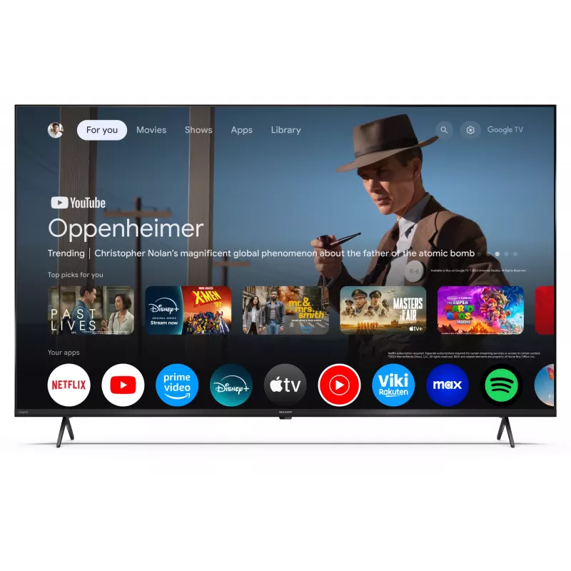 Sharp 50HL4265E 50 collu UHD Smart TV ar Google TV