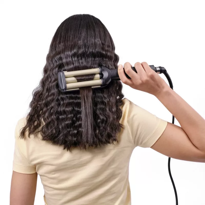 BaByliss C260E EasyWaves teksturējošā lokšķēre Warm Black, Sudrabs 70.9 (1.8 m)