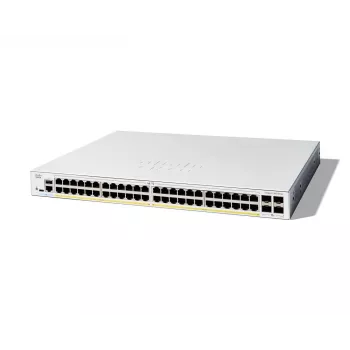 Vadāms slēdzis Cisco Catalyst 1300-48P-4X, 48 porti GE PoE, 4x10GE SFP+