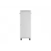 LANBERG 19 collu 32U stāvošais skapis 600×600 mm pelēks ar perforētām durvīm un LCD (plakanā iepakojumā)