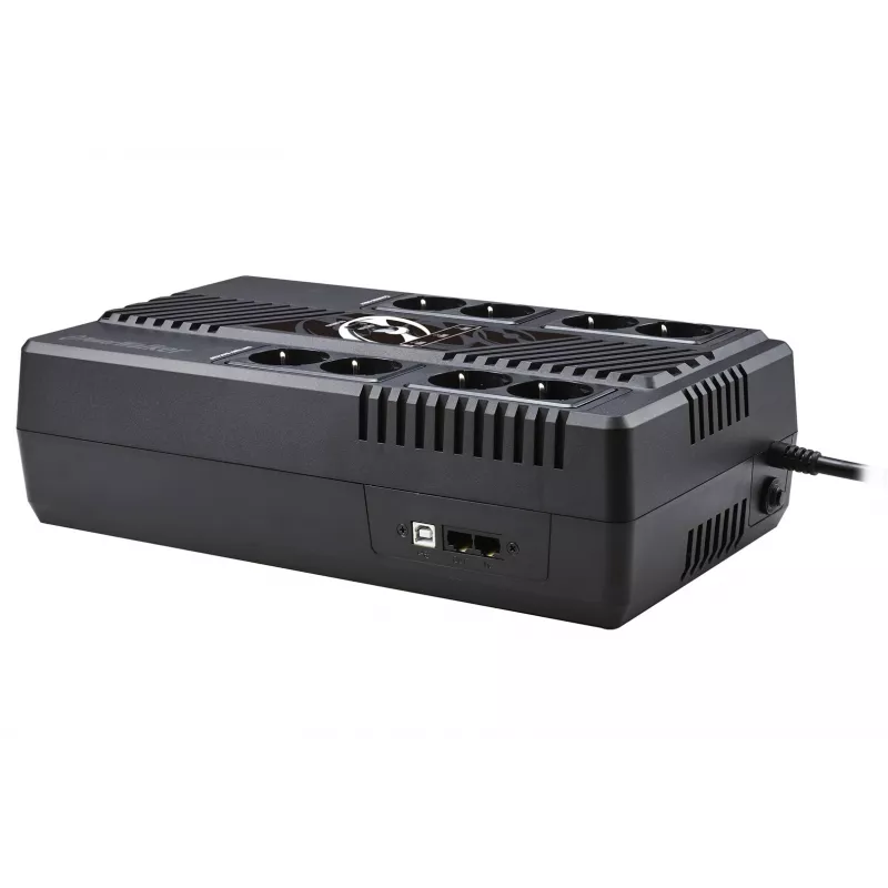 PowerWalker VI 600 MS FR UPS līnijas interaktīvais 0.6 kVA 360 W 8 AC kontaktligzdas